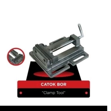 Catok Bor Duduk 6&quot; | Ragum Bor Duduk 6&quot; | Milling Vice 6&quot;