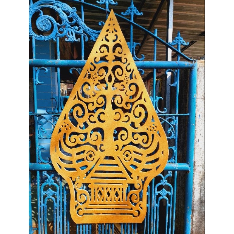 ukiran kelir gunungan spon karet jumbo