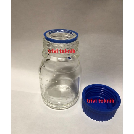 Duran Botol glass laboratorium 150ml Schott Duran