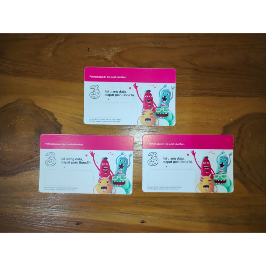 VOUCHER TRI 3GB 3HARI