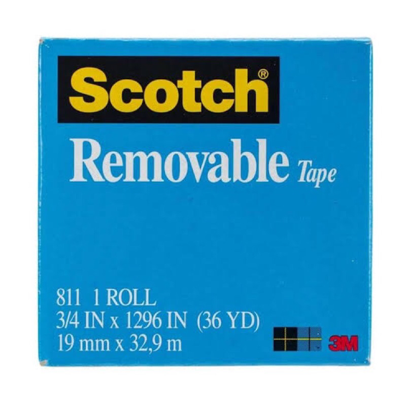 

Scotch Removable Tape 811