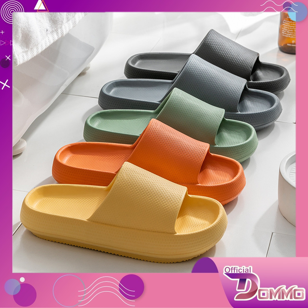 DOMMO - D5783 Sandal Rumah Berkualitas Sandal Kamar Mandi SD04 Berbahan Empuk Sandal Karet Wanita Pria Couple
