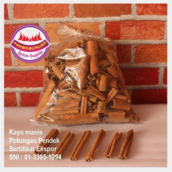 

Kayu Manis Potongan Pendek 1 kg / Cinnamon / Kayu Rempah Asli