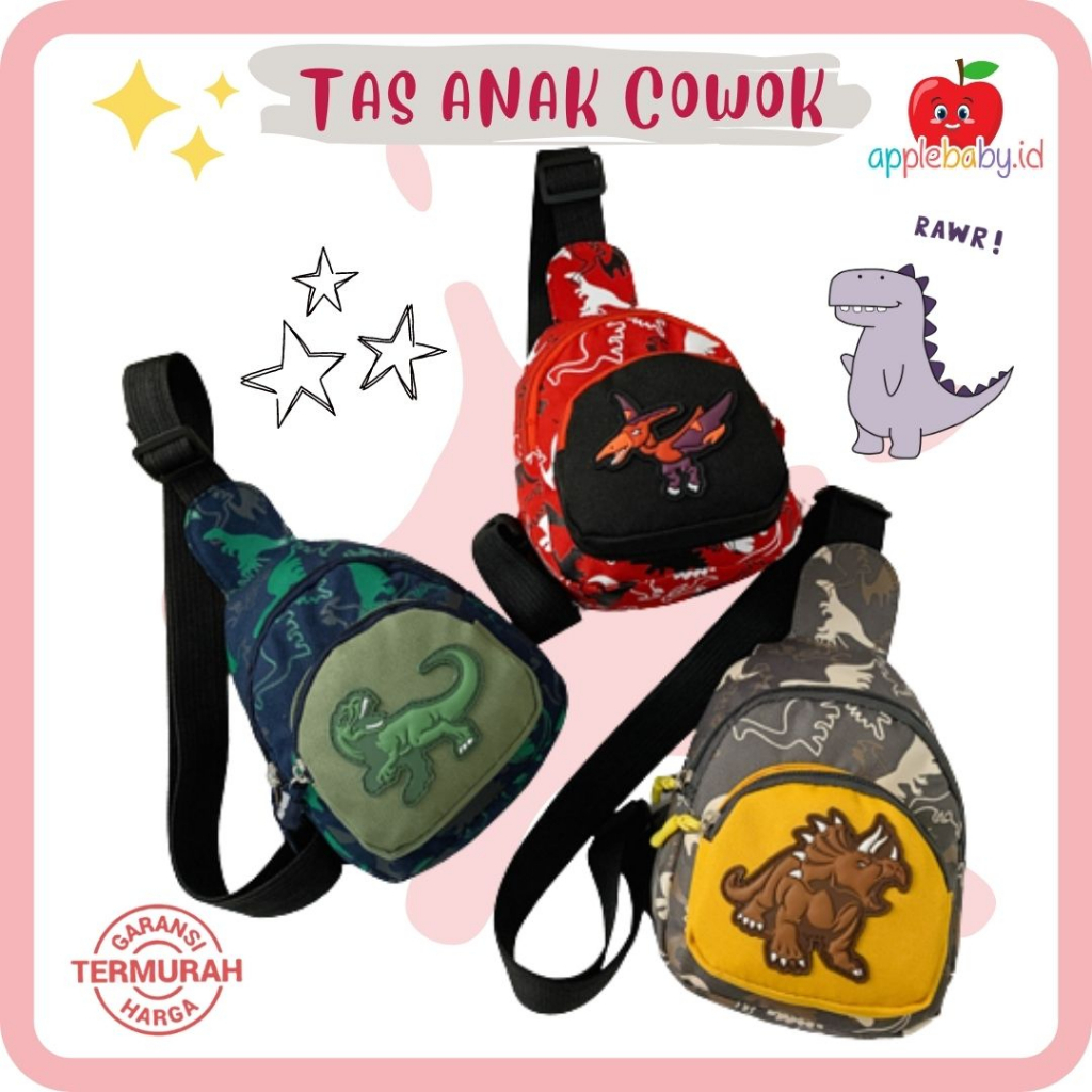 Tas Anak Cowok Selempang Import Original Tas Anak Laki Laki Keren Original