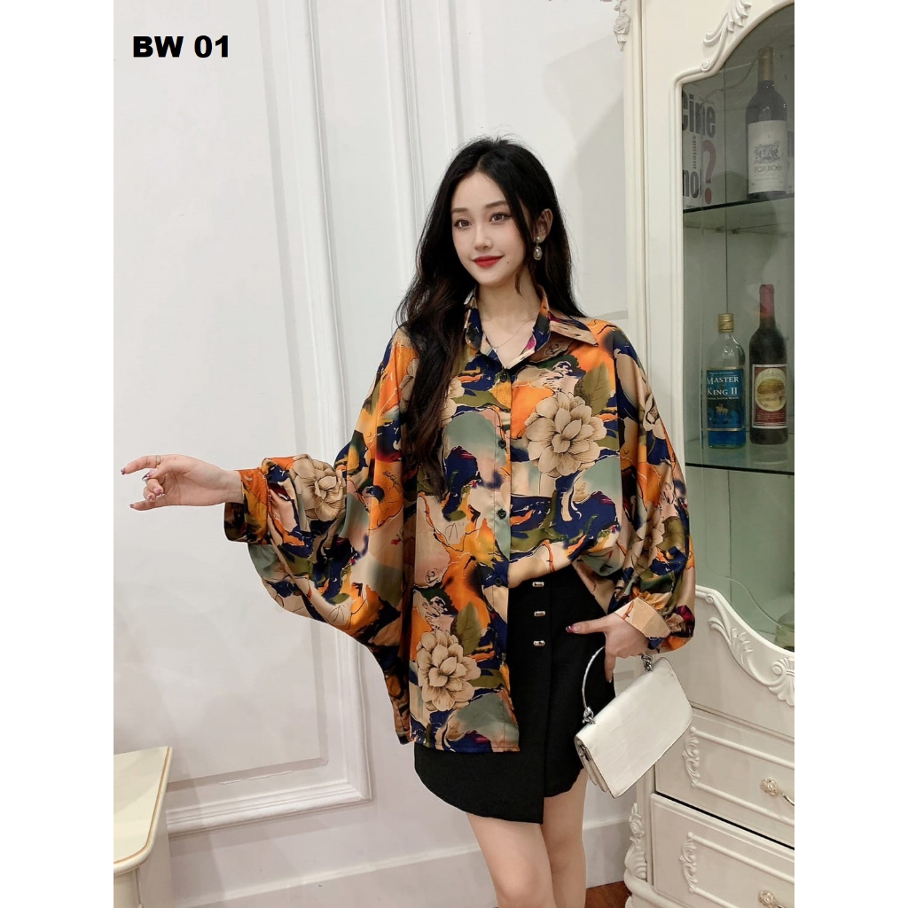 KEMEJA BATWING WANITA IMPORT BKK