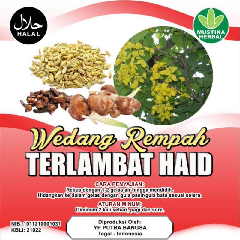 

wedang rempaj terlambat haid