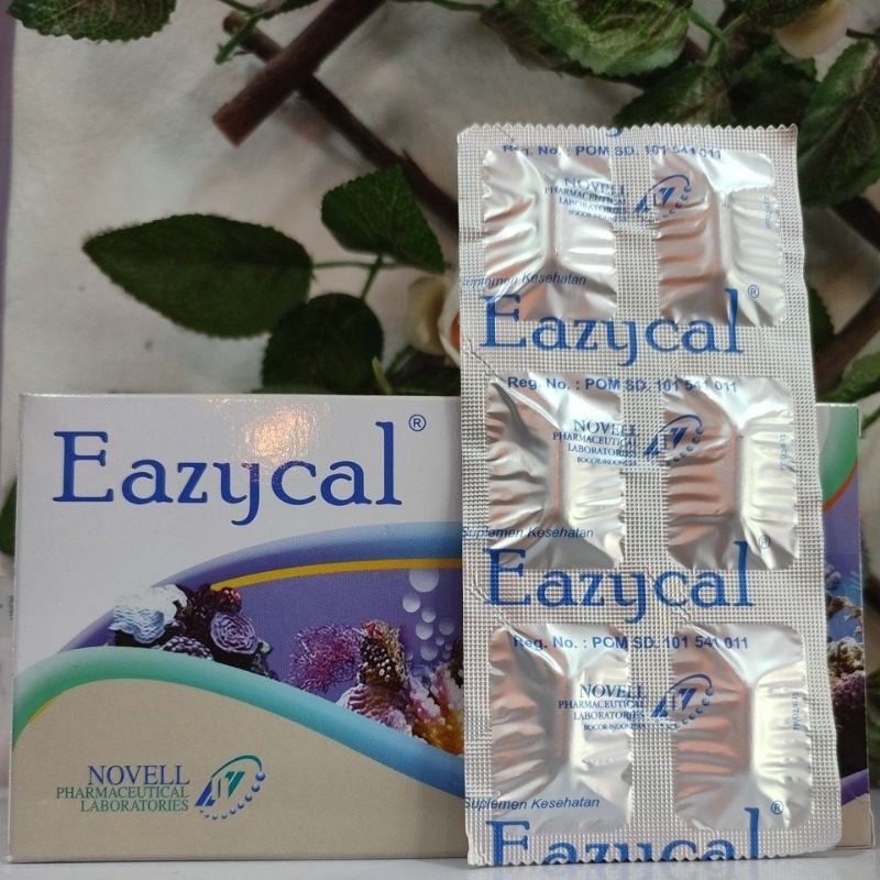 AZYCALL Eazycall Eazycal eazy cal eazycall eazycal / Vitamin Kalsium Ibu Hamil - Novell