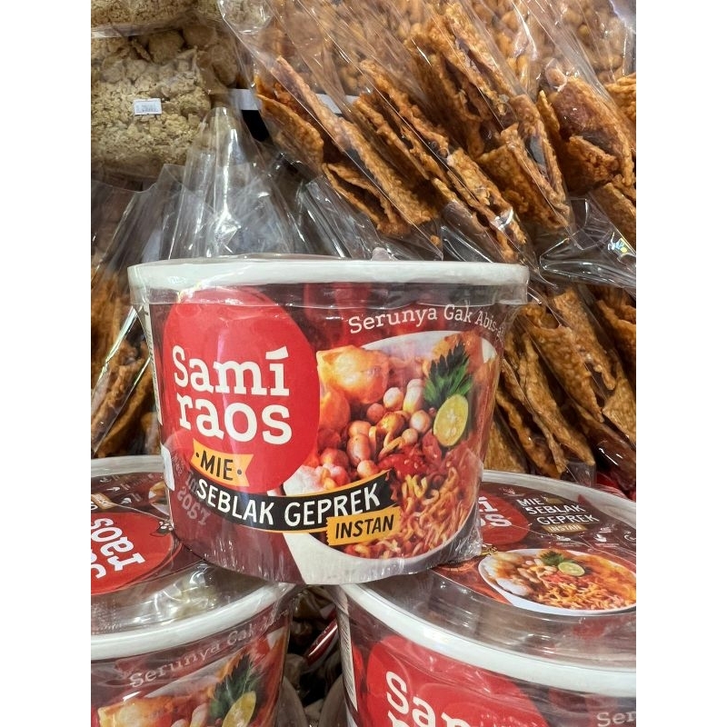 

Seblak Geprek Sami Raos Tinggal Seduh 135g
