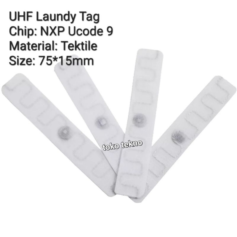 Laudry Tag ISO 18000-6 NXP UHF Laundry  UCODE 9 Tag RFID UHF Laundry 860 - 960 Mhz 93bits