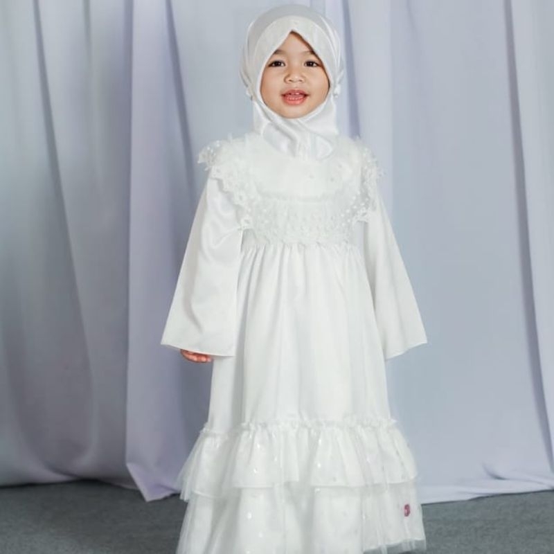 PRETTY GIRL DRESS MUSLIM SERIES size 3bln - 3thn/dress lebaran 2023