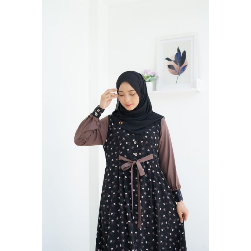 GAMIS FAIQA BAHAN SHAKILA ORI EL HURRIYAH