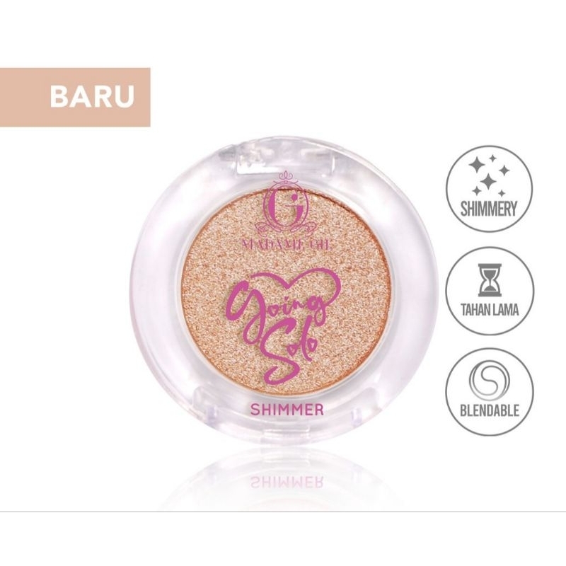 Madame Gie Going Solo Matte Pressed Eyeshadow