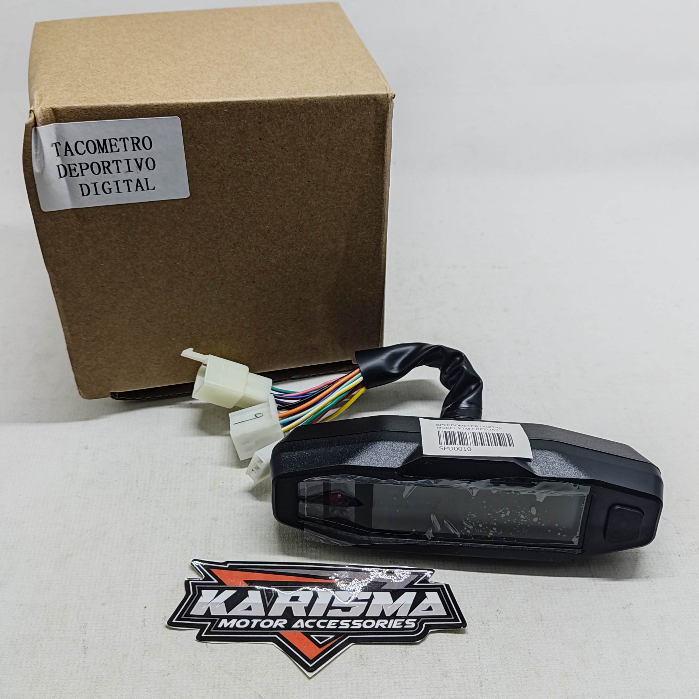 Speedometer Digital Mini Model KTM XC Spido LED Full Indikator Universal Trail Enduro CRF KLX Custom