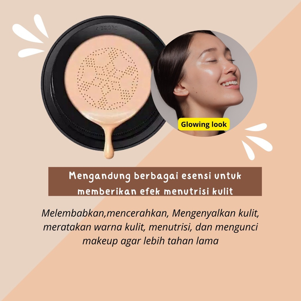 (RM) FEALI Waterproof Mushroom Head Air Sunisa CC Cream moisturizing Air Cushion BB Cream Original / CUSHION FEALI