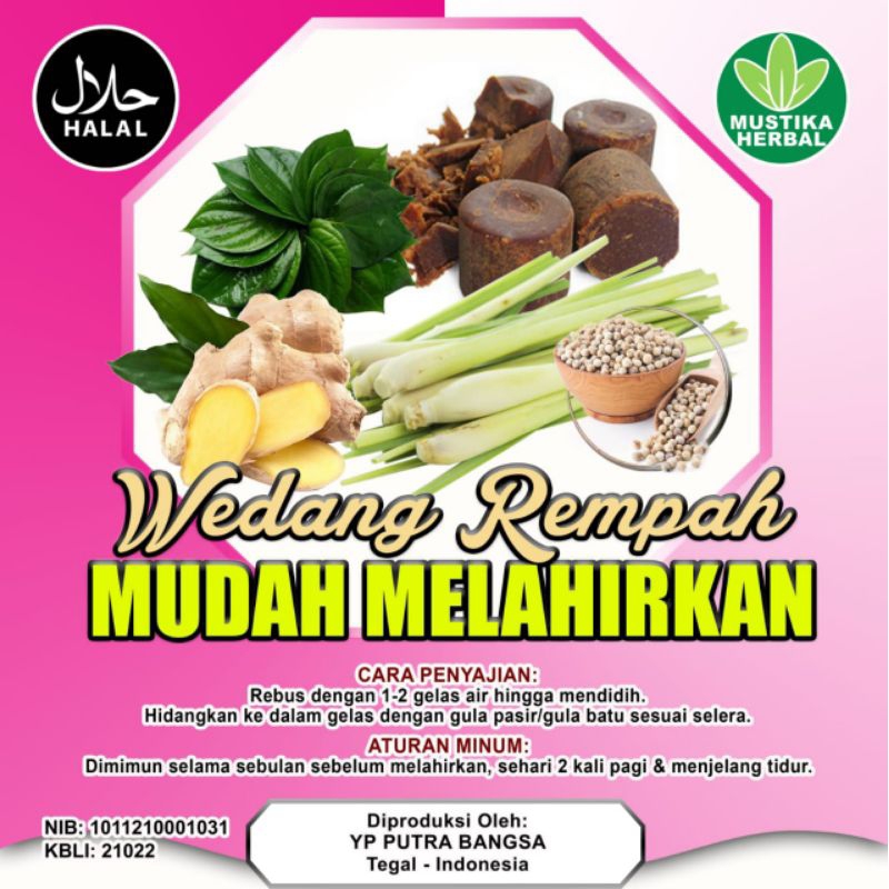 

wedang rempah mudah melahirkam
