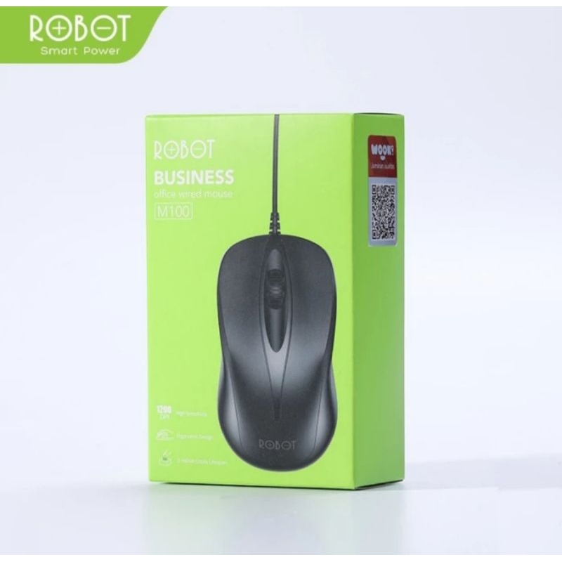 Mouse Robot M100 Wired Office Black Original