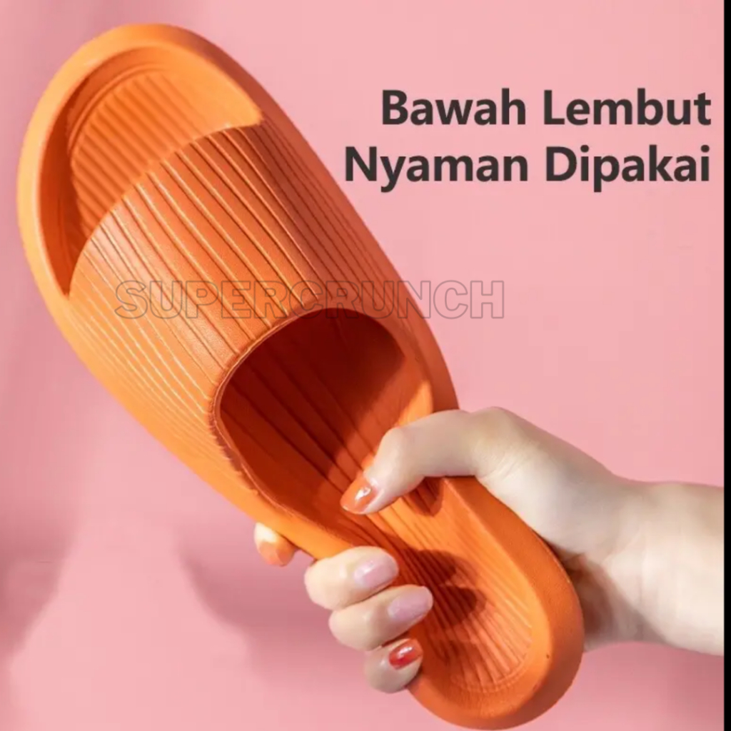 Sandal Slip On Pyhlon Wanita Korean Style Anti Licin - Size 35-40