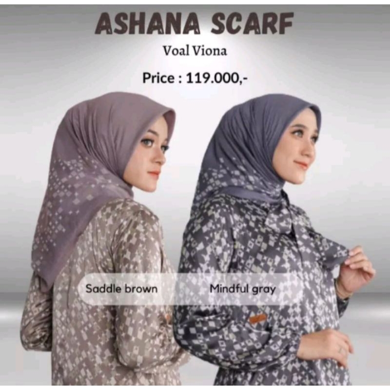 Ashana dress &amp; Ashana scarf by Nadheera Luxury