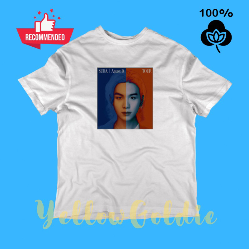 Kaos Kpop Suga AgustD Tour Poster