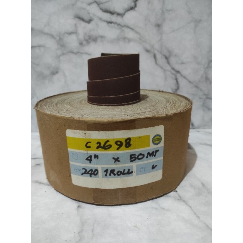 Amplas roll kaku 50 meter ASLI