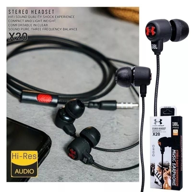 HF/Headset JBL PREMIUM X-20 Super Basss ♧