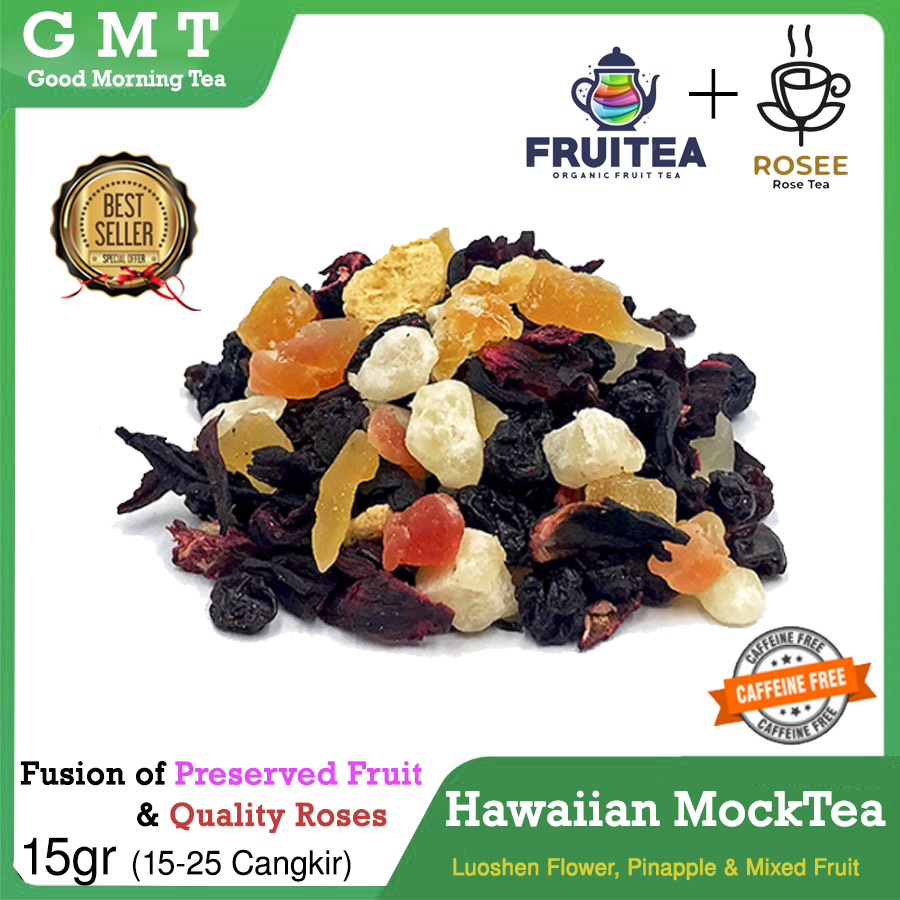 

GMT | Hawaiian MockTea | Teh Tropical Luoshen pineapple papaya Loose Leaf apple