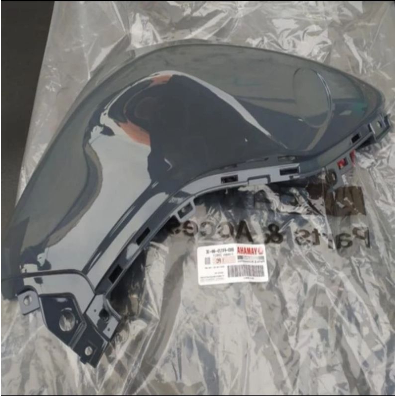 COVER SIDE B8D-F4139-00-3E COVER TANGKI KANAN MT15 ABU-ABU GLOSSY PART ORIGINAL YAMAHA