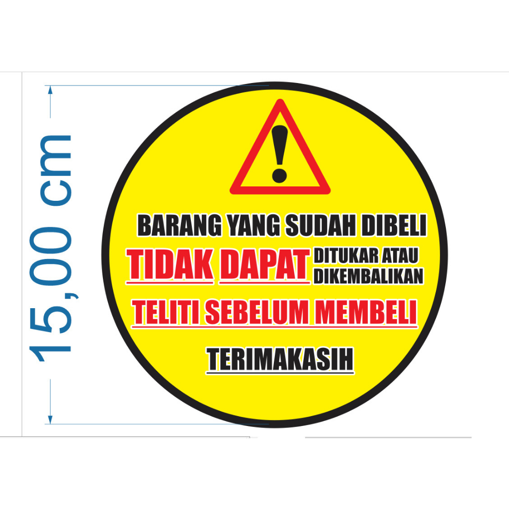 

STIKER TELITI SEBELUM MEMBELI