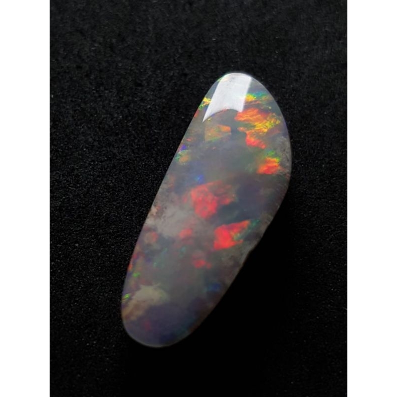 Batu ligtning ridge crystal opals doublet