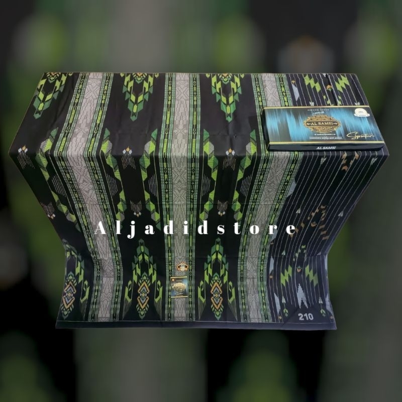 Sarung al samsi signature 719 black series motif BHS SGE