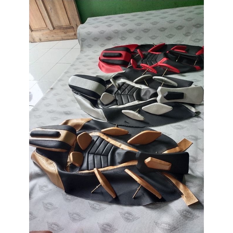 sarung jok cover jok kulit jok nmax 155cc nmax 2019 nmax 2020 nmax 2021 nmax 2022 nmax 2023