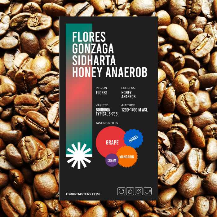

Kopi Flores Gonzaga Sidharta Honey Anaerob | 200gr