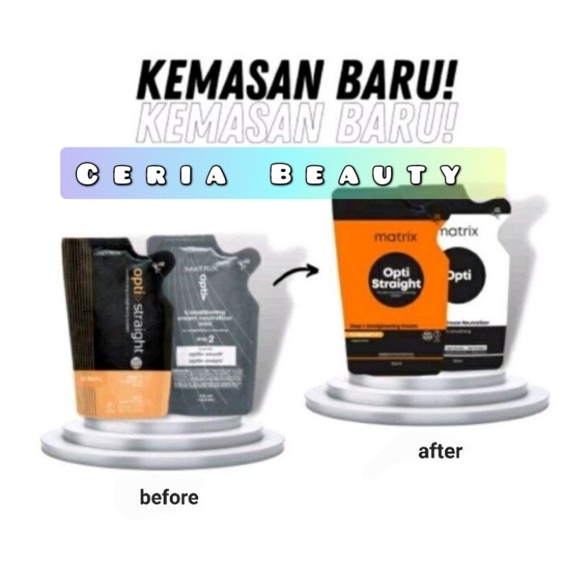 Matrix Mini Opti Straight Resisten - Normal 125ml ( 1Paket ) / Smoothing Bonding