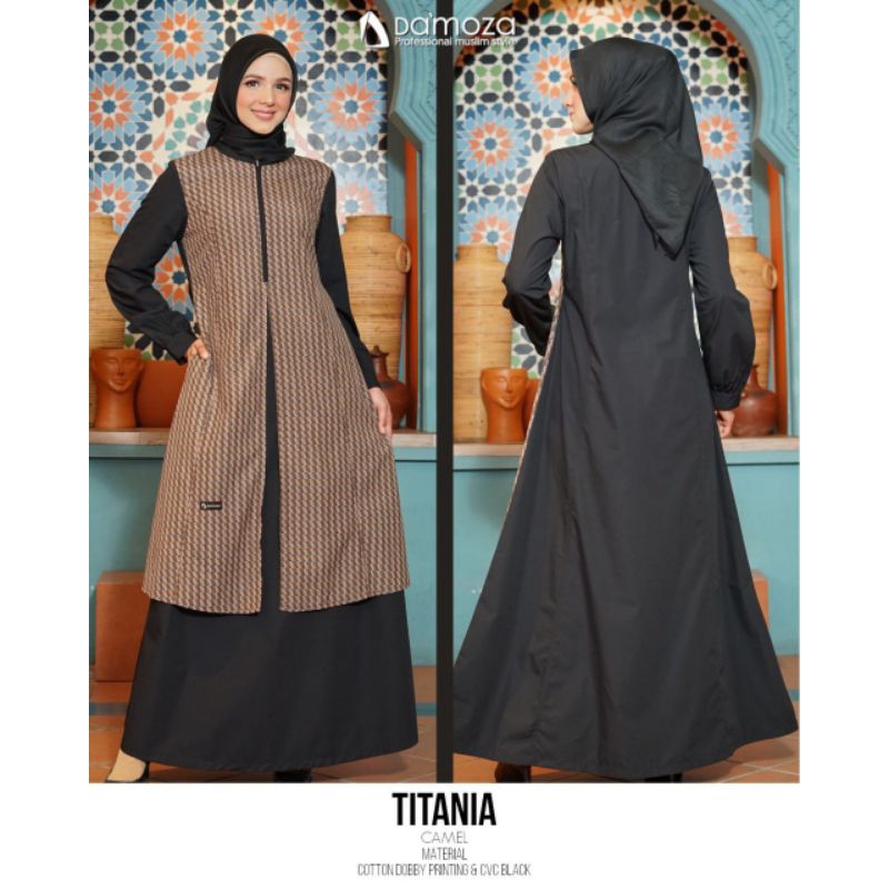 Couple Series Damoza Titania Mumtaz Camel Gamis Titania Koko Mumtaz