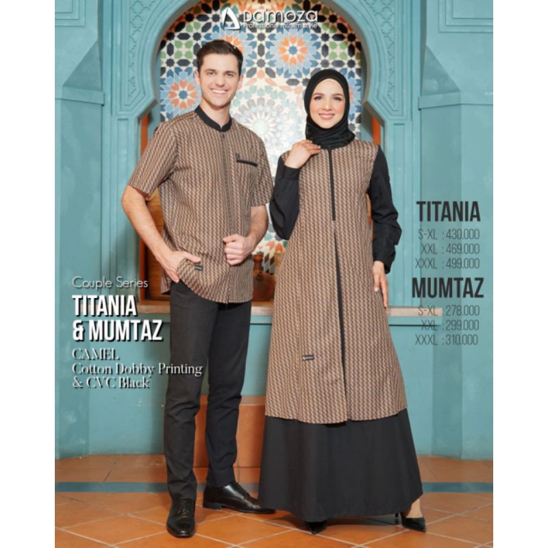 Couple Series Damoza Titania Mumtaz Camel Gamis Titania Koko Mumtaz