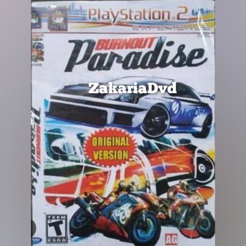 Kaset Ps 2 Burnot Paradise