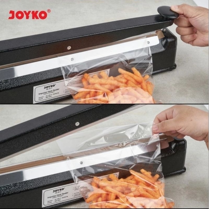 Impulse Heat Sealer Mesin Penyegel Joyko IS-917 Besi 40 cm Seal &amp; Cut