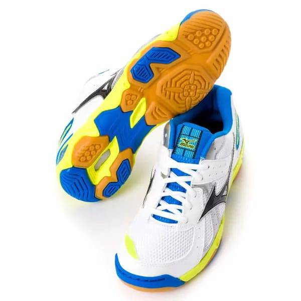 mizuno wave twister 4 white sepatu volley original