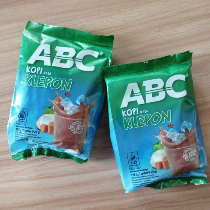 

Kopi ABC Klepon 5 sachet
