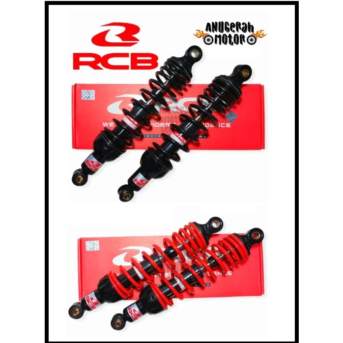 Shock Breaker Belakang RCB A2 Series Black Honda Bebek / Tiger / Mega pro / GL Pro