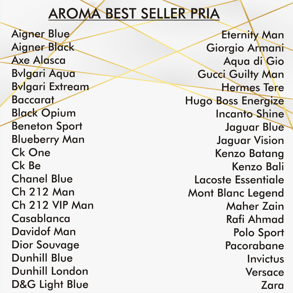 BIBIT PARFUM PRIA &amp; WANITA 6ML