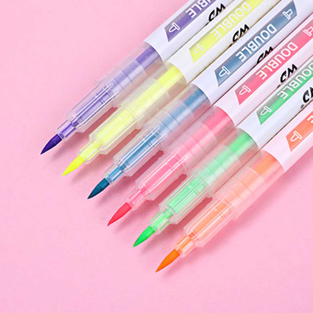 

HIGHLIGHTER MARKER PEN STABILO PANJANG 6 WARNA 2 ARAH