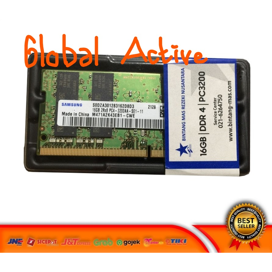 SODIMM 16GB SAMSUNG DDR4 PC3200 - M471A2K43EB1-CWE