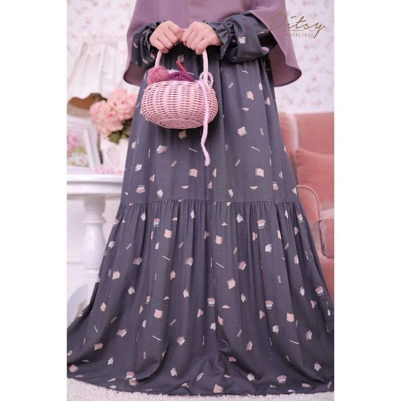 Paint Smoke Nightgown Ditsy