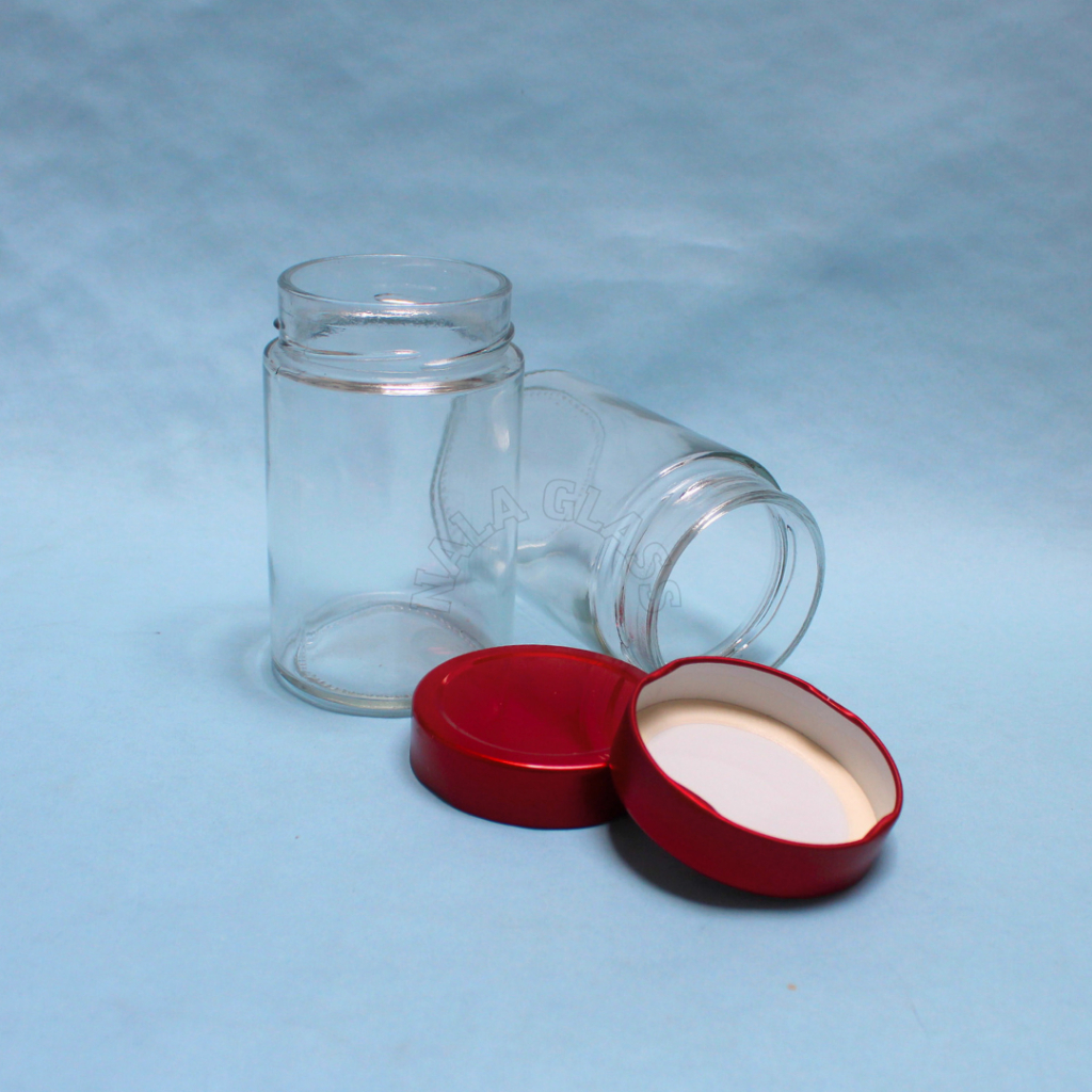 JKTB380 jar kaca 380ml madu / toples jar kaca 380ml / honey jar glass