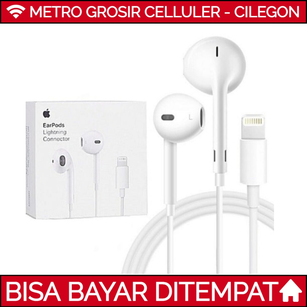 Headset Iphone 11 Earpods Original