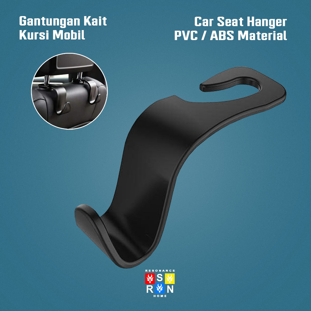 Gantungan Kait Jok Mobil / Seat hanger Resonance Home