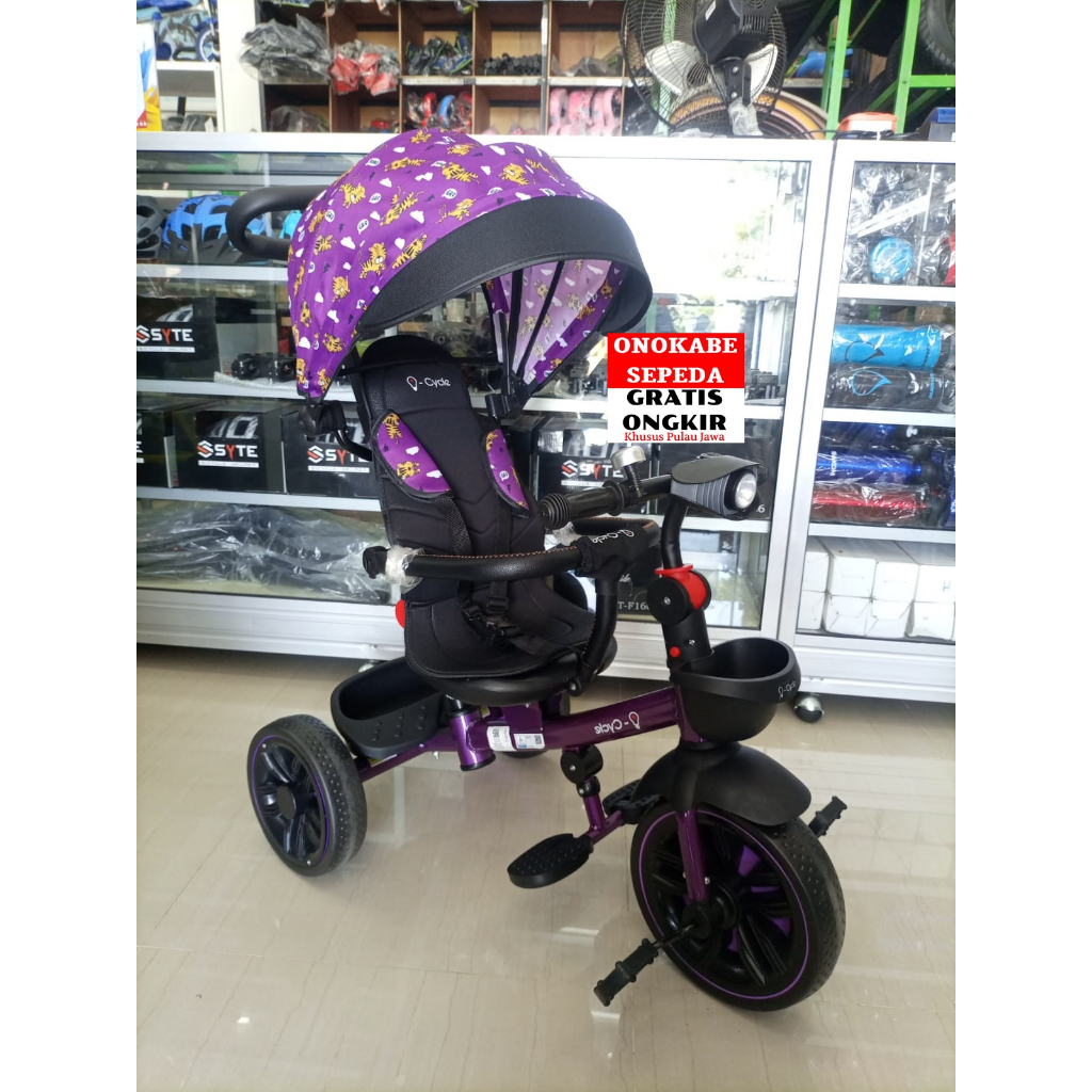 SEPEDA RODA 3 STROLLER I-CYCLE VULCAN 2202