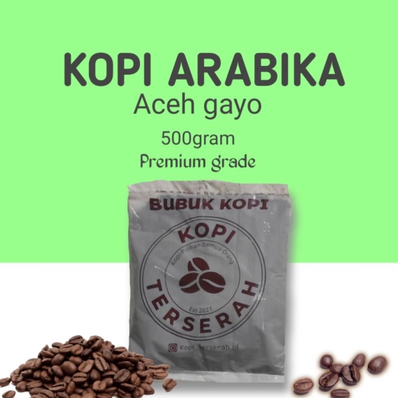 

Kopi Arabika Aceh Gayo 500gram Premium Quality