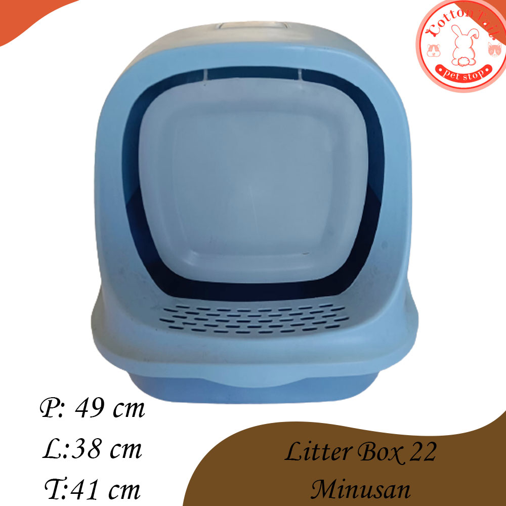 OJOL - Cat Litter BOX 22 Ukuran Large MINUSAN BACA DESKRIPSI